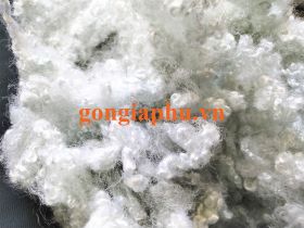 Gòn xơ - nguyên liệu phổ biến trong sản xuất gối và thú nhồi bông